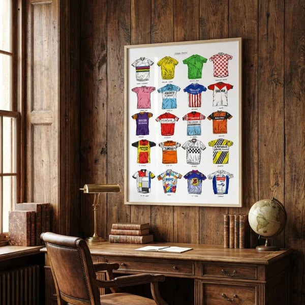 PROTECTIVE Maillot Cyclisme Homme Multicolore Sportif (EU 46