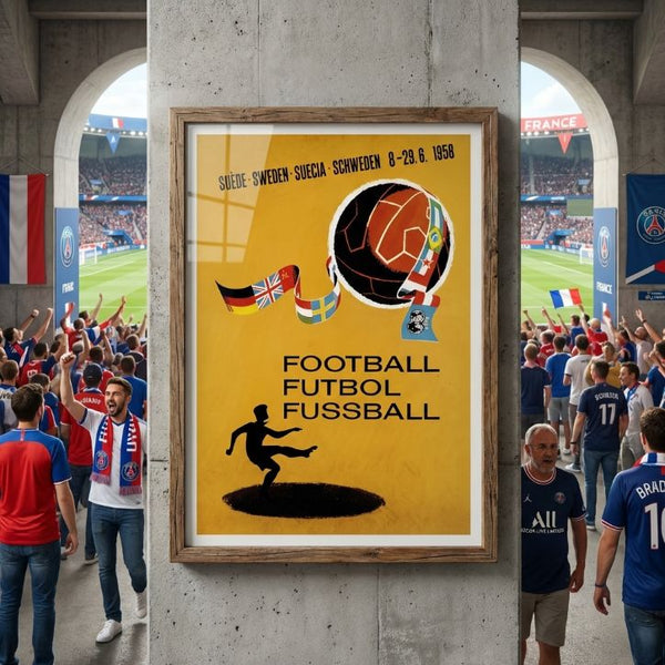 Carte Postale Collector - Billet Final Coupe Du Monde 1958 Brésil - Suède, FP370