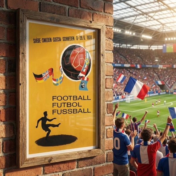 Carte Postale Billet Finale Coupe Du Monde 1958 - Brésil Suède - FP370