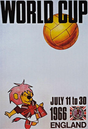 Affiche coupe du monde 1966 - 0
