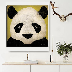 tableau panda de chine 