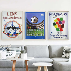 Posters Coupe du Monde 1998 en France