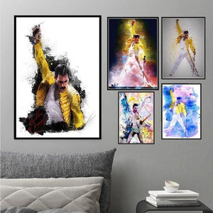Affiche Freddie Mercury groupe Queen - 0