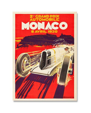 Poster GP de Monaco 1930