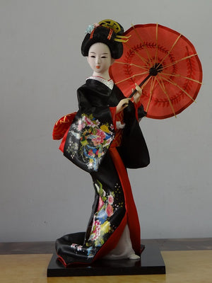 Statuette Gheisha Japonaise en kimono