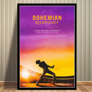 Poster Bohemian Rhapsody Queen Freddie Mercury - 0