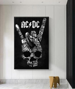 Affiche concert AC/DC - 1