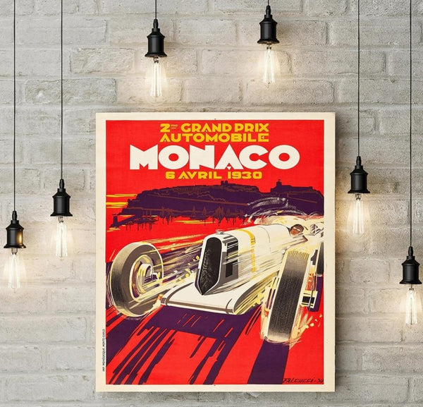 Trends International Grandprix Autoobile onaco 1933 – Póster de pared Trends International Grandprix Autoobile onaco 1933 – Póster de pared