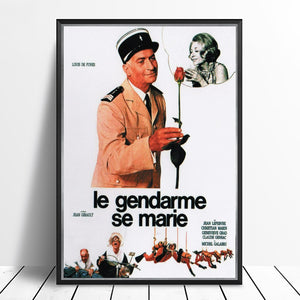 Affiche du film "Le Gendarme se marie" - 1