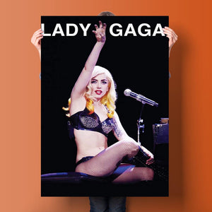 Poster chanteuse Lady Gaga - 1