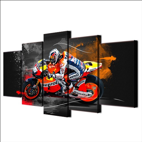 Moto racing Poster - Fineartsfrance