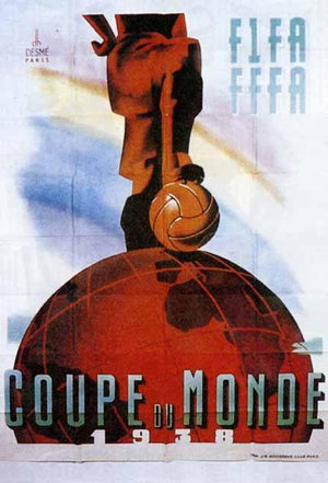 Affiche Coupe du monde 1938 - 0