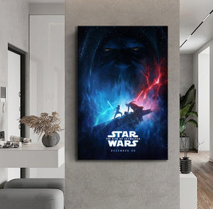 Poster Star Wars épisode IX, the rise of Skywalker