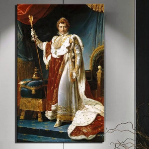 Reproduction le portrait de l'empereur Napoleon par Gérard