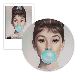 Affiche Audrey Hepburn Bubble gum - 2