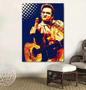 Poster Musicien country Américaine : Johnny Cash