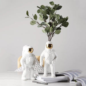 Statuette Art deco les astronautes