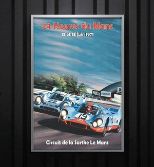 Affiche des 24h du Mans 1971 - 0