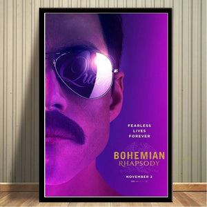 Poster Bohemian Rhapsody Queen Freddie Mercury - 1