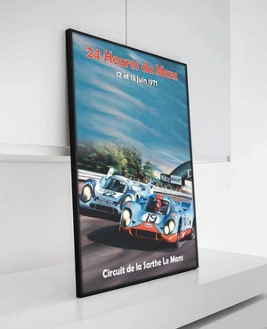 Affiche des 24h du Mans 1971 - 1