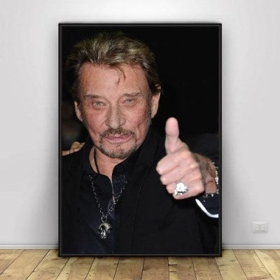 Affiche Johnny Hallyday