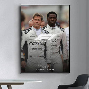 Affiche de F1 le film - Brad Pitt