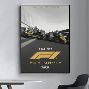 Affiche de F1 le film - Brad Pitt