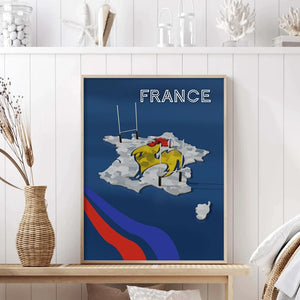 Poster des Nations de la Coupe du Monde de Rugby