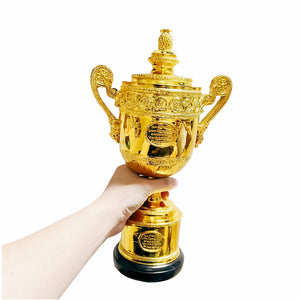 Replica of the Wimbledon trophy