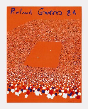 Affiche Roland Garros 1984