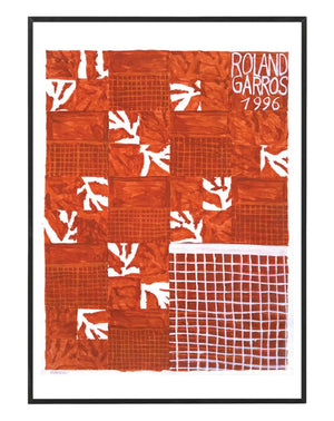 Poster officiel Roland Garros 1996