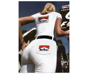 Poster Grid Girl Formule 1 1996 - Jacques Villeneuve