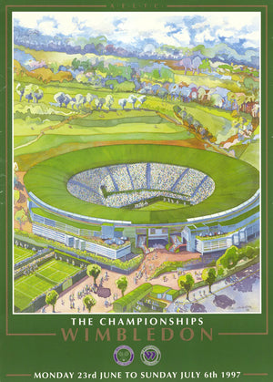 Affiche Wimbledon 1997