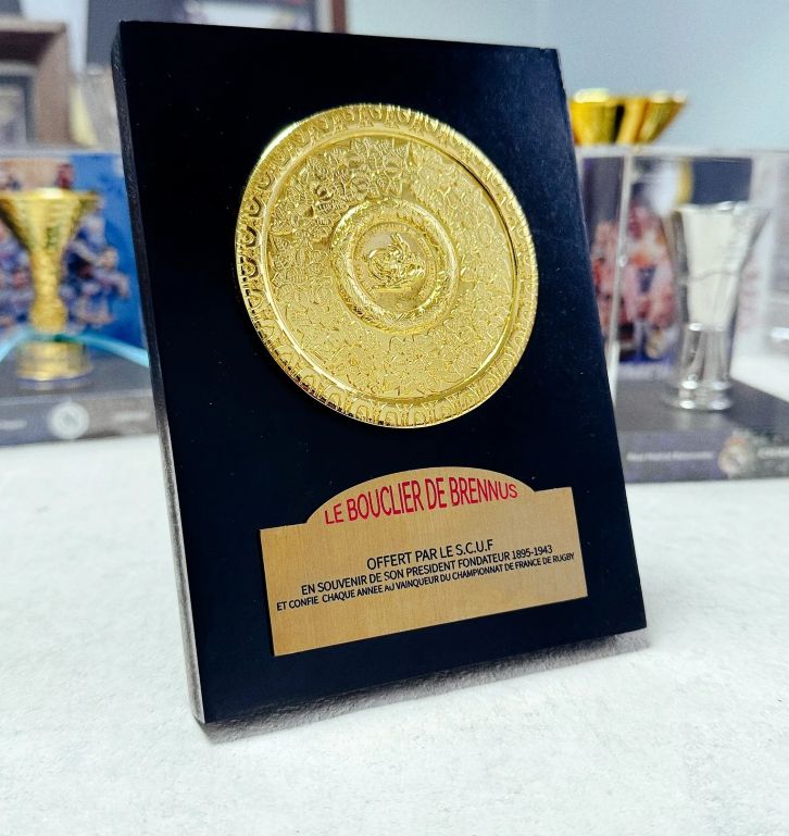 Trophée Bouclier de Brennus Miniature 