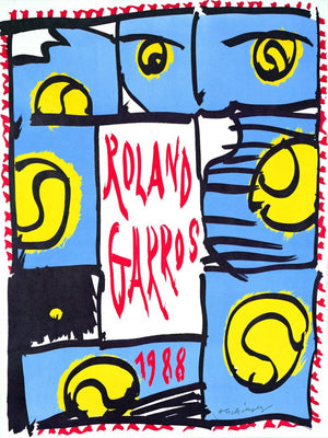 Poster Roland-Garros 1988