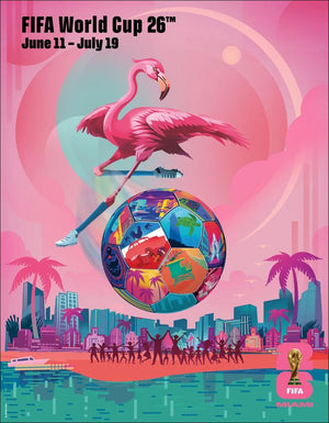 Poster Miami Coupe du Monde 2026
