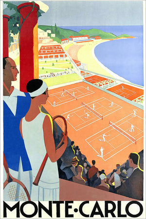Affiche Monte Carlo Tennis