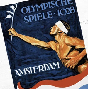 Affiche Jeux Olympiques 1928 Amsterdam - 1