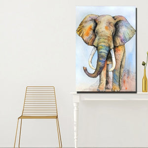 toile éléphant afrique