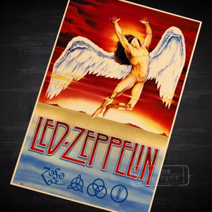 Affiche concert poster Led Zepellin