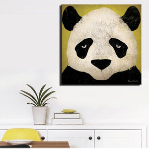 tableau panda de chine