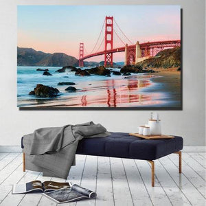 Affiche Golden Gate Bridge San Francisco - 1