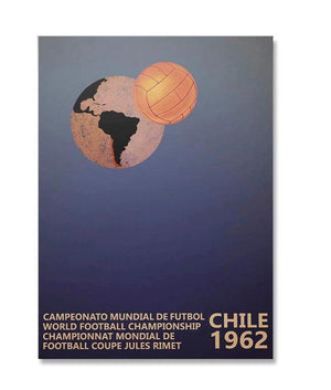 Affiche coupe du monde 1962 - 0