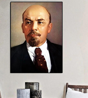 Affiche propagande URSS Lenine communisme - 2