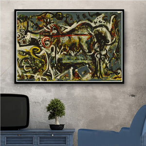 Poster reproduction Jackson Pollock