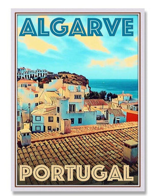 Posters vintage Algarve, Ibiza, Iles Canaries