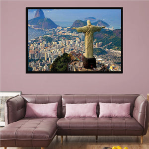 Poster du christ de Rio de Janeiro