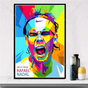 Toile Rafael Nadal, star du tennis mondial - 5