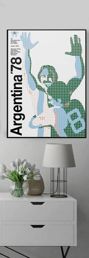 Poster Coupe du monde 78 en Argentine