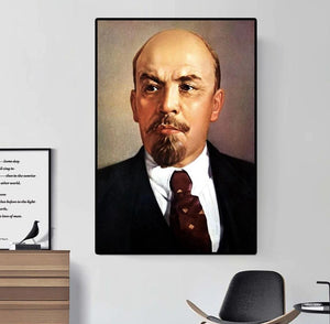 Affiche propagande URSS Lenine communisme - 1